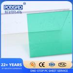 Waterproof Wind Resistant 3mm 4mm 5mm Colorful Polycarbonate Solid Sheet Pc