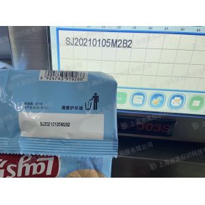 32MM Thermal Transfer Ribbon Printer TTO 12dots/Mm Industrial Coding Machine