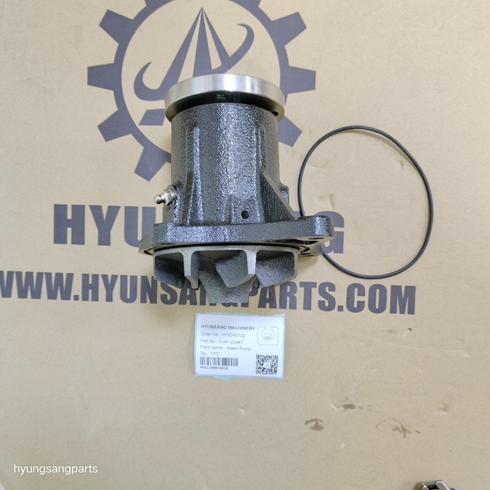 Water Pump XJAF-02487 XJAF02487 For R140LC-7A R140LC9 R160LC7A R180LC7A