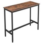 Narrow Bar Table, Industrial Bar Table for Sale, Kitchen Table, Metal Frame Bar