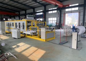 China CE SGS Take Away Food Box Making Machine Vacuum Forming And Cutting factory