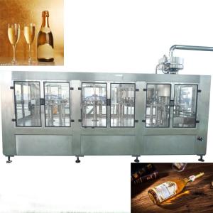 China SGS ISO9001 Semi Automatic Wine Bottle Filling And Capping Machine factory