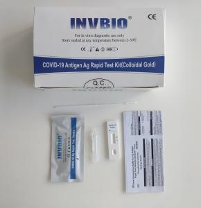 China Rapid Covid-19 Infection Antigen Kit Self Testing factory