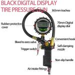 Digital LCD Display Inflation Monitoring Manometer Car EU Tire Air Pressure