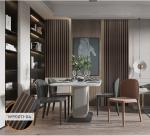 Eco Friendly Apartment Interior WPC Wall Panel Without Formaldehyde Anti Moth