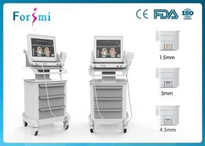 China Skin tightening radio wave frequency machine types Of Heads 1.5mm / 3.0mm / 4.5mm180w power screen size 15inch factory