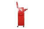 Steel Red 18 In W 33 Drawer Rolling Tool Box Cabinet With Door