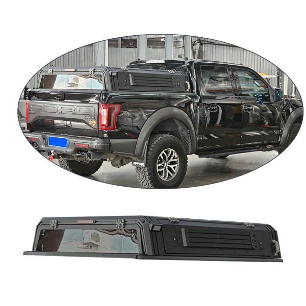 Waterproof Black 4X4 Aluminum Canopy for Ford Ranger/Raptor T6/T7/T8 Hard Top