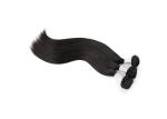 Silky Straight Bundles Non - remy Hair Extensions 1 Piece 10 - 28 Inch Natural