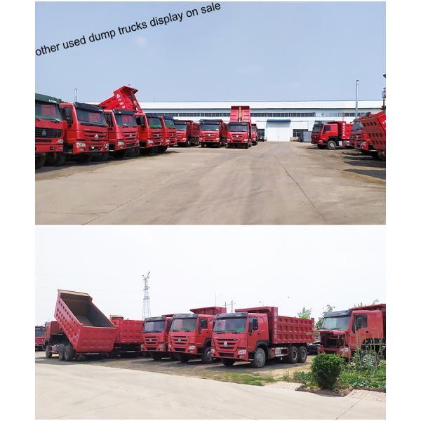 Sinotruck good quality new 371HP 6x4 HOWO dump truck sells