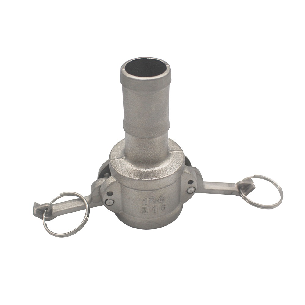 Durable Stainless Steel 304 316 Camlock Quick Couplings Type C for Joining Pipe Lines