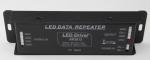 IP40 2CH Black LED Power Repeater With 2 Channel WW / CW Lighting Control
