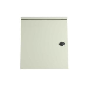 Cold Rolled Steel Telecommunication Box Grey Color With 24 Fibers Capacity