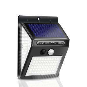 China 144pcs SMD2835 3.7V 800mAh Solar Motion Sensor Wall Light For Yard Aisle factory
