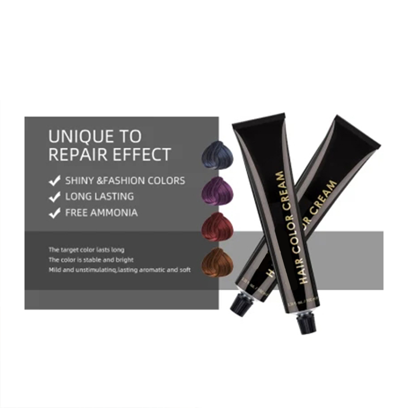 72 Colors Salon Hair Colouring Cream Professional Permanent Formula In Popular Shades