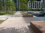 Waterproof WPC Decking for Swimming Pool and Garden