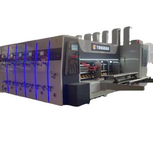 China Flexo Plate Carton Printing Slotting Die-Cutting Machinery for Corrugated Flexo Printing factory