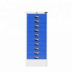Stainless Steel Anti Collision 400mm Wide Drawer Filing Cabinet