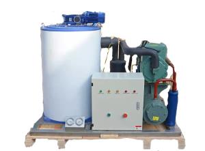 China SDAF-2TR4 Refrigeration Condensing Unit R404A Refrigerating Flake Ice Machine factory