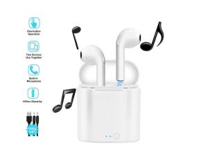 China Twin Wireless Headphones Active Noise Cancelling Bluetooth Earbuds Sweatproof factory