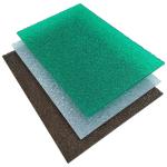 Bronze Green 2mm Solid Polycarbonate Sheet For Doors Toilet And Shower Cabin