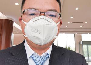 China Anti Virus 5 Ply Disposable Kn95 Mask , Kn95 Protective Mask FDA Certificated factory