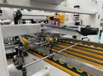 Fully Auto Corrugated Carton Box Folder Gluer Stitcher In Line For Paper