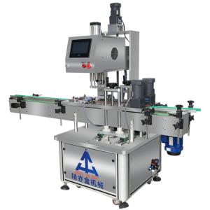 China 800W Liquid Filling And Capping Machine Automatic Bottle Capper 20-50 Pcs / Min factory