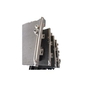 China Hydrophilic Water Chiller Microchannel Heat Exchanger Fin Width 26mm factory