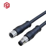2 3 4 Pole Metal Nylon Waterproof M8 Ip65 Data Connector