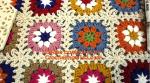 80*60 cm Bohemia Handmade crochet hook Daisy striped blanket, flower crochet
