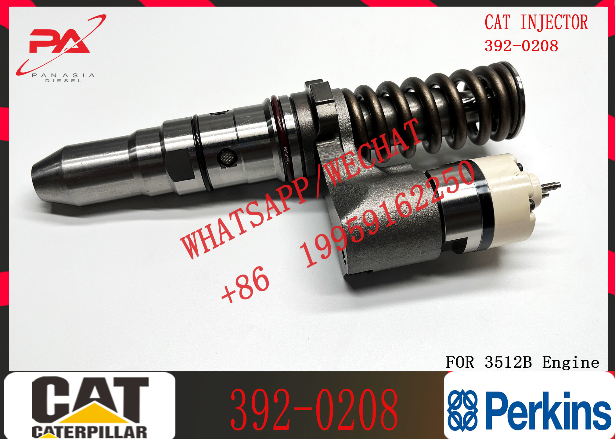 common rail injector 392-0208 211-3024 249-0746 392-0200 392-0202 392-0211 0R-9944 0R-3539 386-1766 for Cat Engine