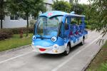 72V 5KW DC System 14 Passengers Cheap Electric Sightseeing Bus Cartoon Design