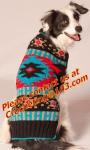 Knit Pet Sweater, Dog Knitting Wool jacquared Turtle neck Sweater Pet Winter