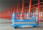 Stable Movement Rough Terrain Scissor Lift Thick Rib Tires Self Balancing