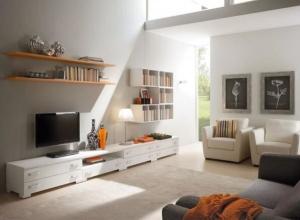 China Durable Home Interior TV Cabinet Sturdy Construction Easily Installed factory