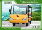 Environmentally Friendly Gasoline Golf Cart , Electric Tourist Bus For Resort