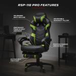 Metal Type Aluminum Ergonomic Gaming Computer Chair with Integrated Headrest