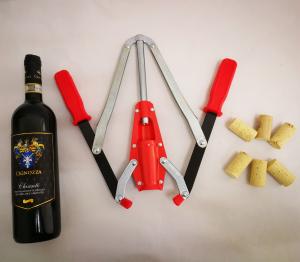 China Ferrari Portuguese Manual Wine Corker 970g For Home Wine Making Corks factory