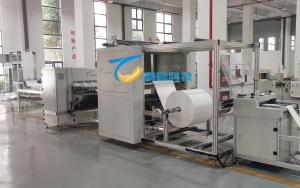 China Modular Combination Glass Fiber Pleating Machine Electric Filter Manufacturing Machine 250V factory