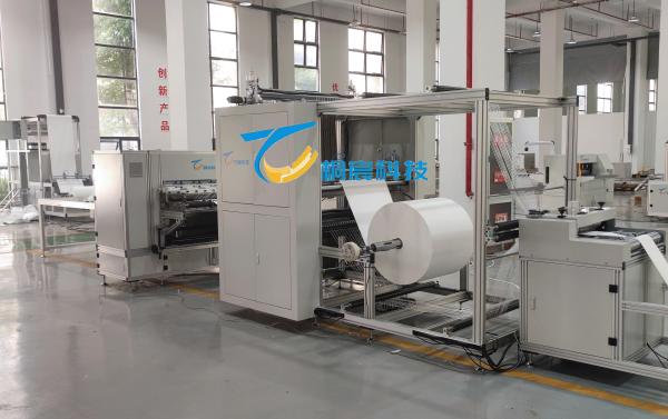 Modular Combination Glass Fiber Pleating Machine Electric Filter Manufacturing