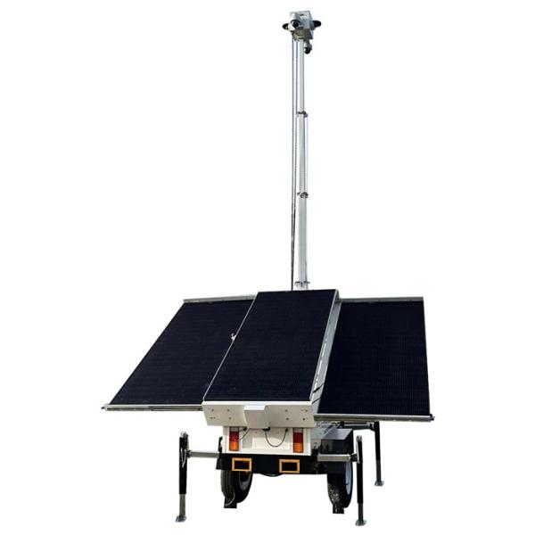 Mobile Surveillance Mobile Solar Cctv Trailer Rapid Deployment Surveillance