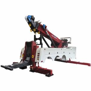 China 40 Tons Boom Capacity Heavy Duty Wrecker Body Rotator Remote Control factory