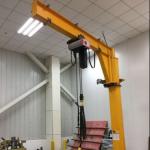 Small Light Duty Fixed Column Jib Crane Hoist 0.25T-5T Floor Mounted Jib Crane
