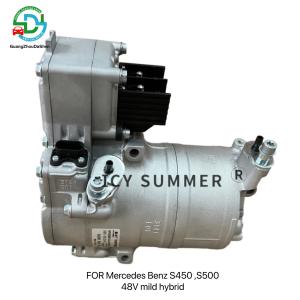 China A0008302601 Oil Electric Hybrid Air Conditioning Compressor 48V Mild Hybrid Power Compressor factory