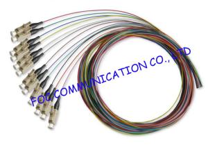 China 0.9mm LSZH Jacket 1.5M Multimode Pigtail LC Connector For CATV and WAN factory