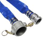 6 Inch PVC Irrigation Lightweight Garden Hose Lay Flat Water Discharge Hose