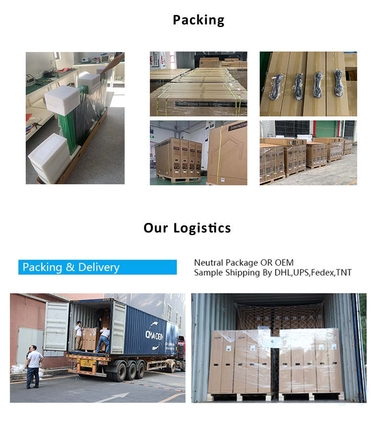 Kids Interactive Touch Table 32inch Android Computer OEM/ODM for Garden Home