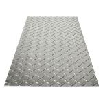 Pointer Diamond Lentils Anti-Slip 6061 3003 7075 7574 5083 Embossed Aluminum