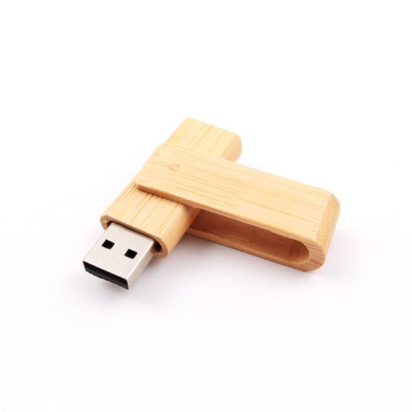 256GB 512GB 1TB Bamboo USB Flash Drive Swivel Shapes Twist 360 Degree 3.0 Fast